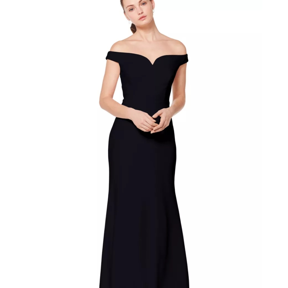 NWT Bill Levkoff Bridesmaid Dress Navy